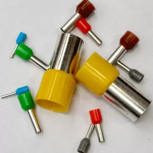 TICE1515/18 Black Cord End Terminals 1.5 mm²