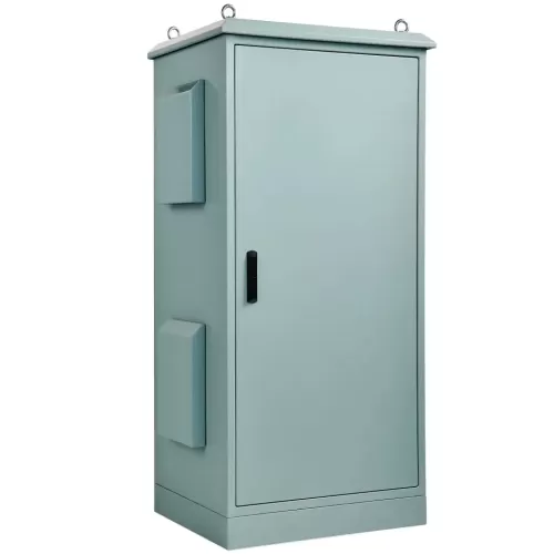 IP-1077580-T33 Field Cabinet IP55 18RU Steel Ventilated